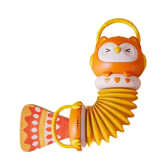 Owl Accordion Toy With Sounds And Lights