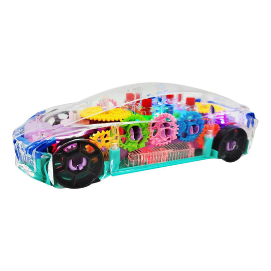 GEAR CAR: Car With Mechanisms, Sounds And Lights
