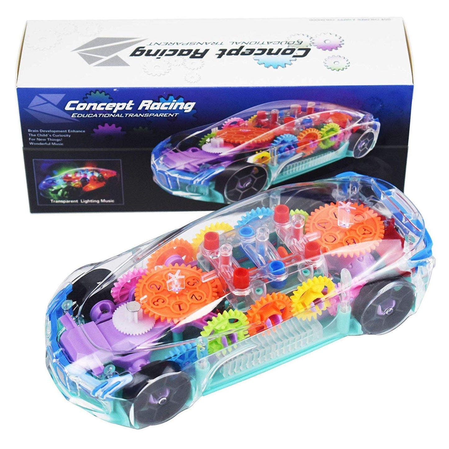 GEAR CAR: Masina Cu Mecanisme, Sunete Si Lumini