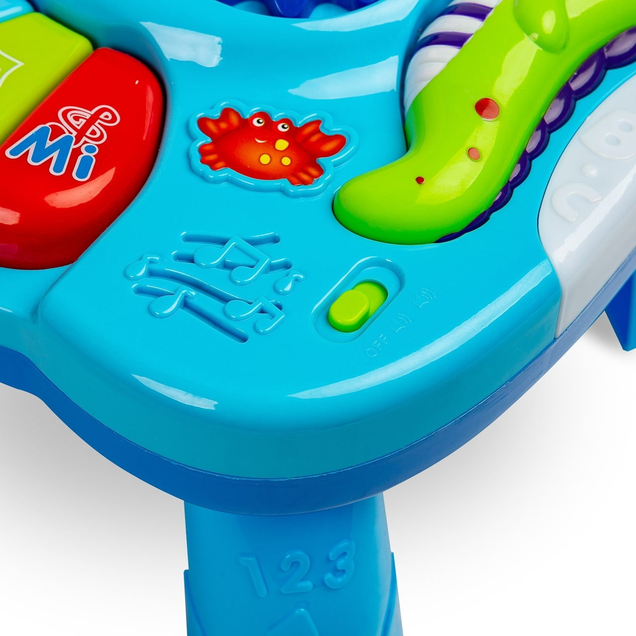Masuta Interactiva De Activitati Albastra (2-in-1)