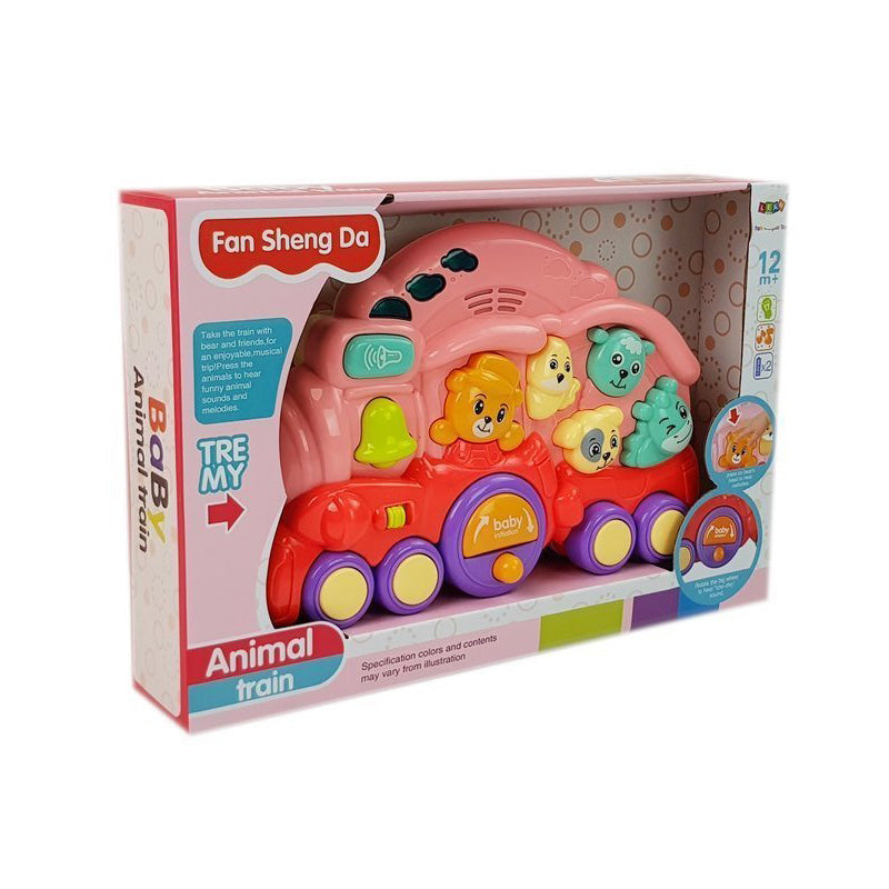 Jucarie Interactiva De Tip Locomotiva-Orga (Roz)