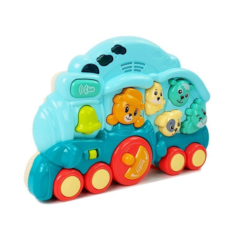Jucarie Interactiva De Tip Locomotiva-Orga (Bleu)
