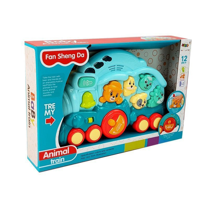 Jucarie Interactiva De Tip Locomotiva-Orga (Bleu)