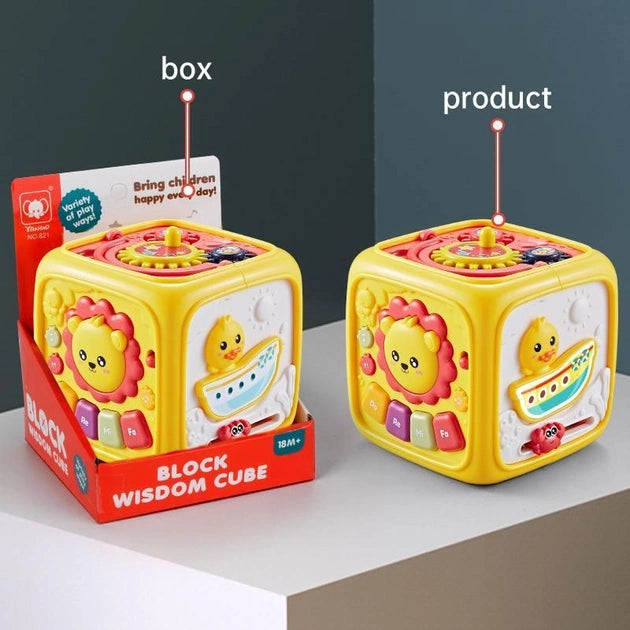 Cub Multifunctional Cu Activitati Bebelusi (6-in-1)