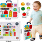 Joc Montessori Placa Senzoriala Cu Multiple Activitati (12-in-1)