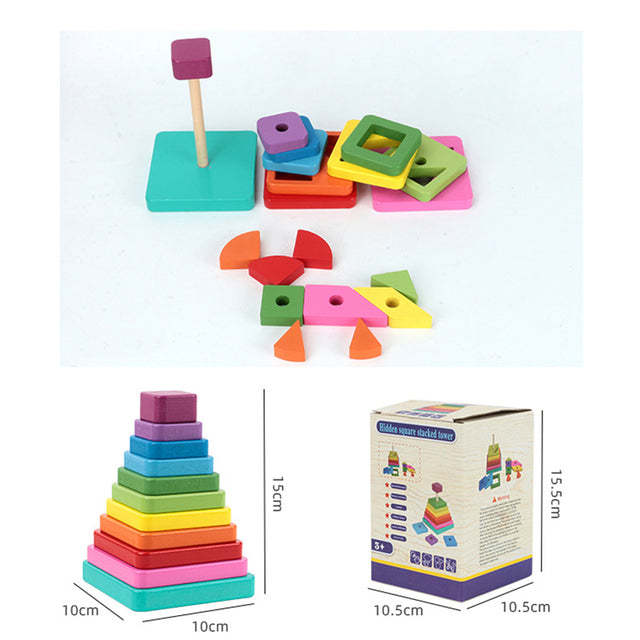 Piramida De Stivuire Montessori (20 piese)