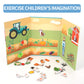 Puzzle Magnetic Educativ: Ferma Animalelor (28 piese)