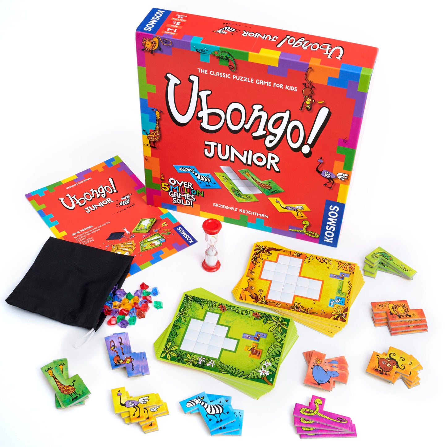 Joc Educativ De Grup: Ubongo Junior (1-4 jucatori)