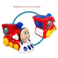 CUTE TRAIN: Locomotiva Proiectie De Lumini Si Sunete