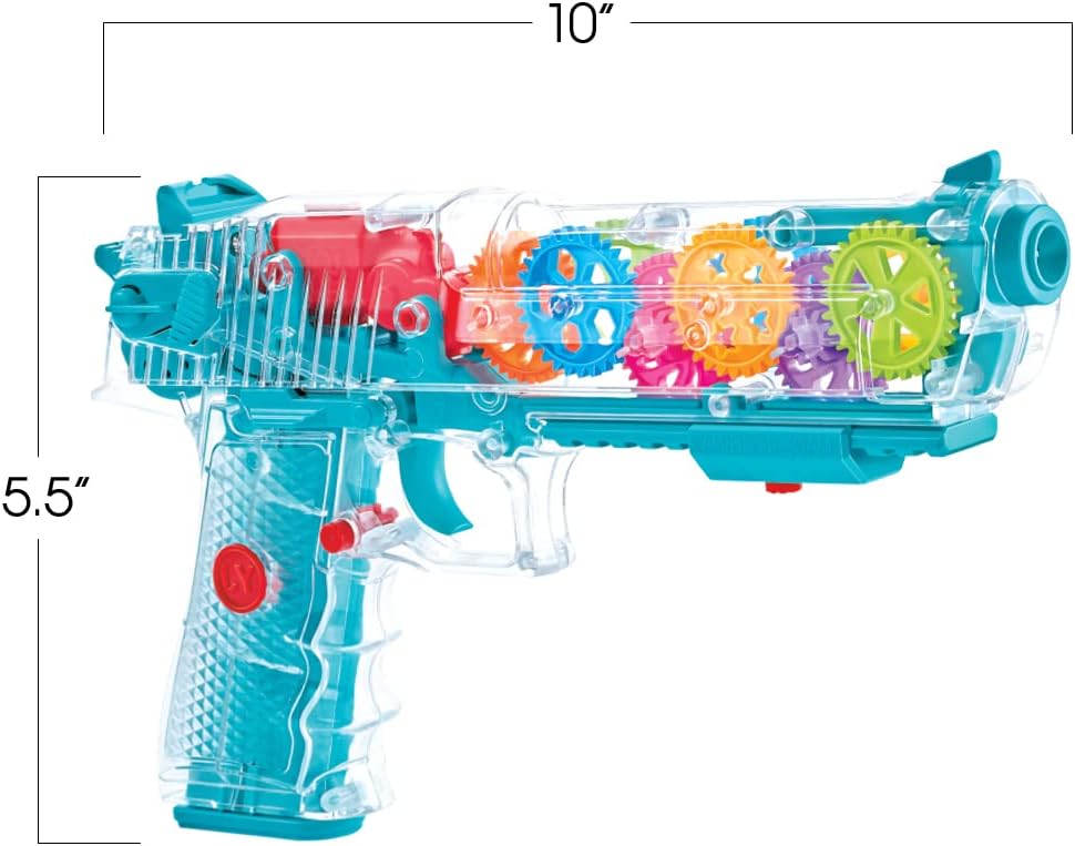 GEAR GUN: Pistol Cu Mecanisme, Sunete Si Lumini