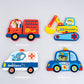 Puzzle Din Lemn 3D: Mijloace De Transport