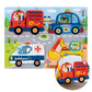 Puzzle Din Lemn 3D: Mijloace De Transport