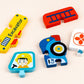 Puzzle Din Lemn 3D: Mijloace De Transport
