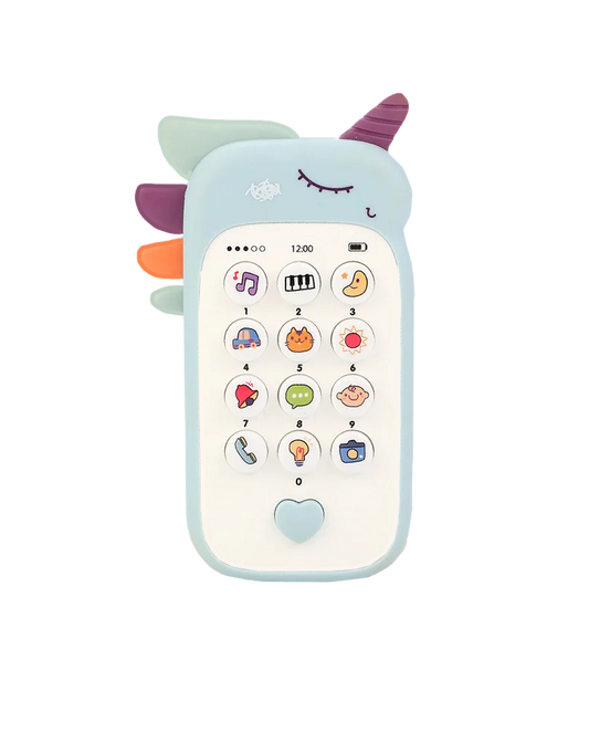 Telefon Mobil Interactiv Cu Functii Multiple (Unicorn Bleu)