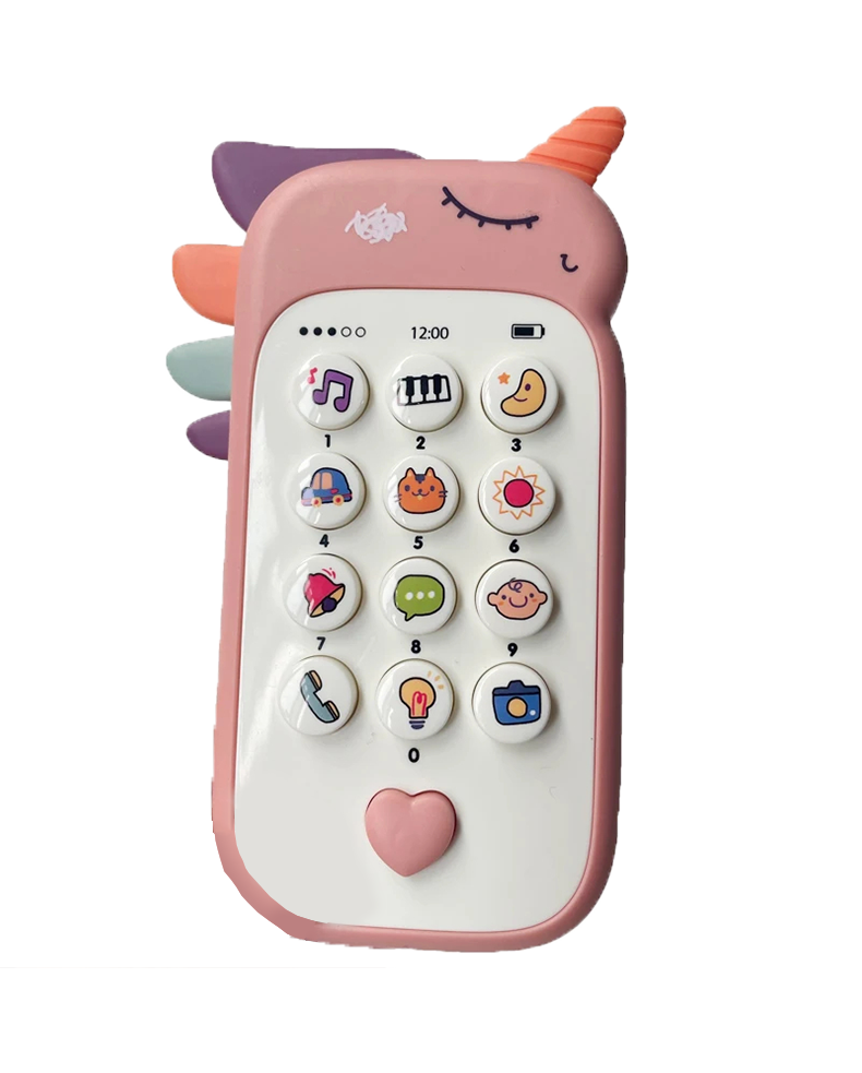 Telefon Mobil Interactiv Cu Functii Multiple (Unicorn Roz)