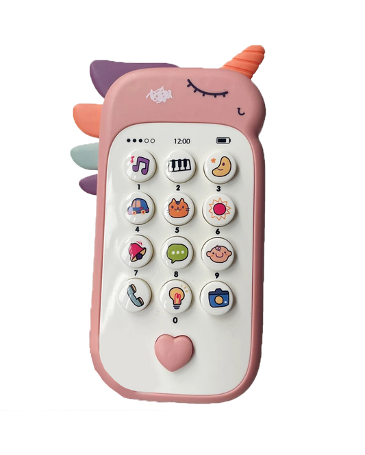 Telefon Mobil Interactiv Cu Functii Multiple (Unicorn Roz)